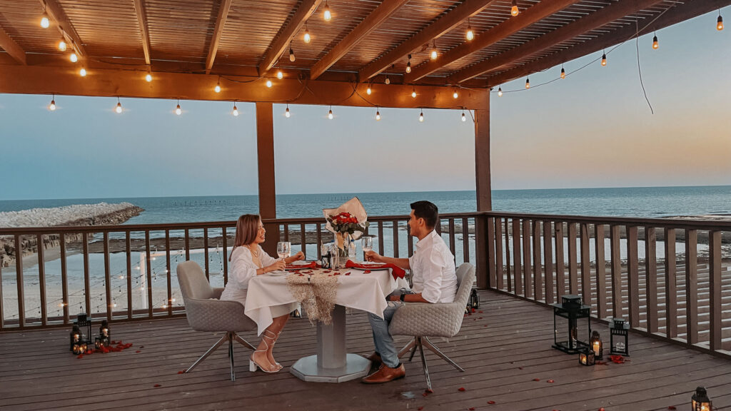 Couple Having Dinner