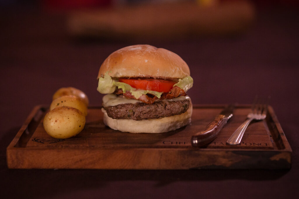 Burgers at AlaBurgerconelChef Restuarant in Rocky Point, MX - Top Places to Eat in Puerto Penasco
