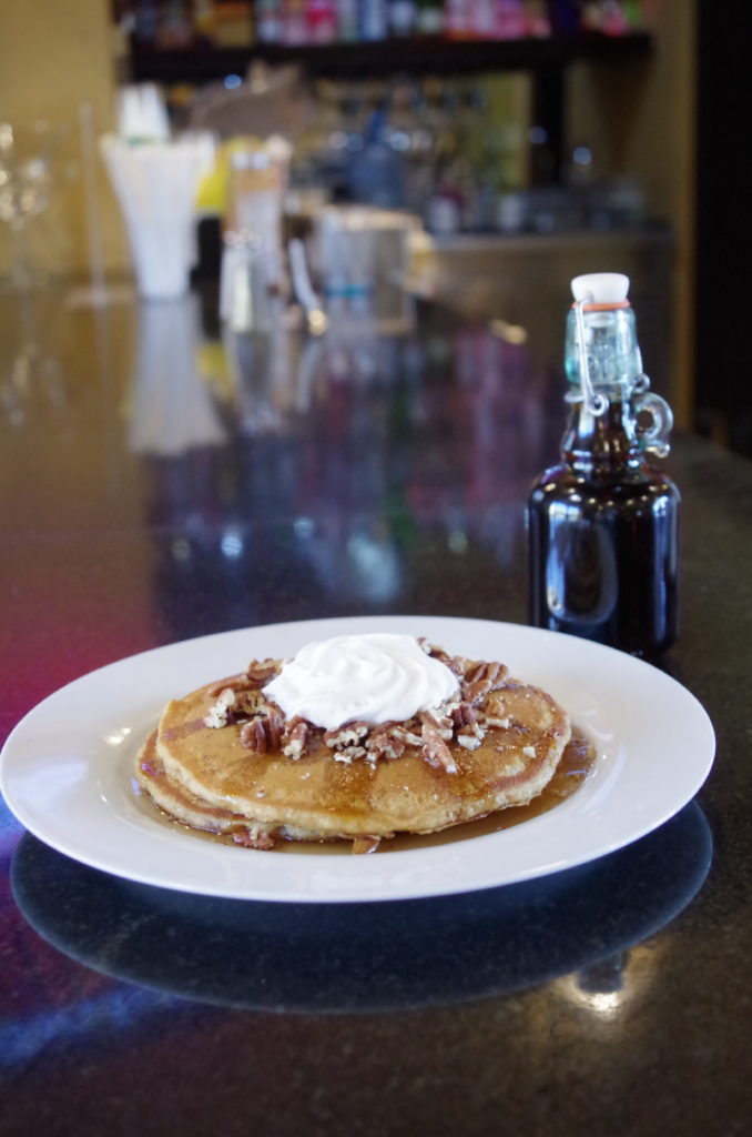 Mama's Bacon Blue Pancakes, Breakfast & Brunch at Colin's Cantina | Princesa de Penasco Resort Restaurant | Best Places to Eat in Rocky Point