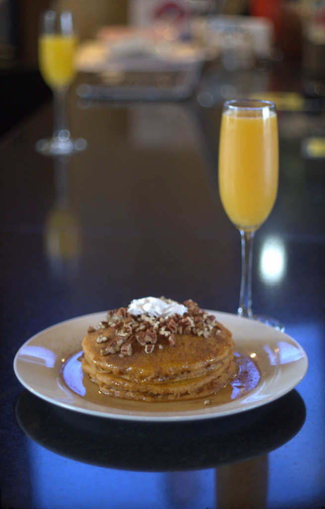 Mama's Bacon Blue Pancakes, Breakfast & Brunch at Colin's Cantina | Princesa de Penasco Resort Restaurant | Best Places to Eat in Rocky Point