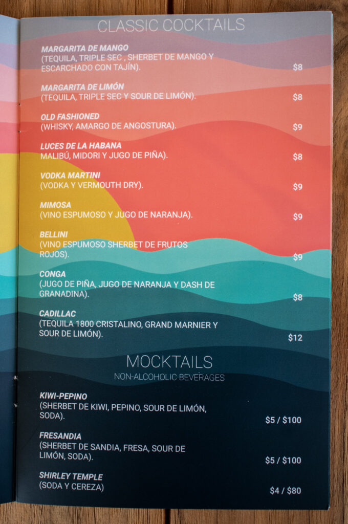 Santo Coyote Ocean Cantina Menu, Santo Coyote Restaurant at the Encantame Towers, Craft Mexican Cuisine in Rocky Point, Best Restaurants in Puerto Penasco, Tacos, Cocktails, Octopus, Steak, Ocean Views