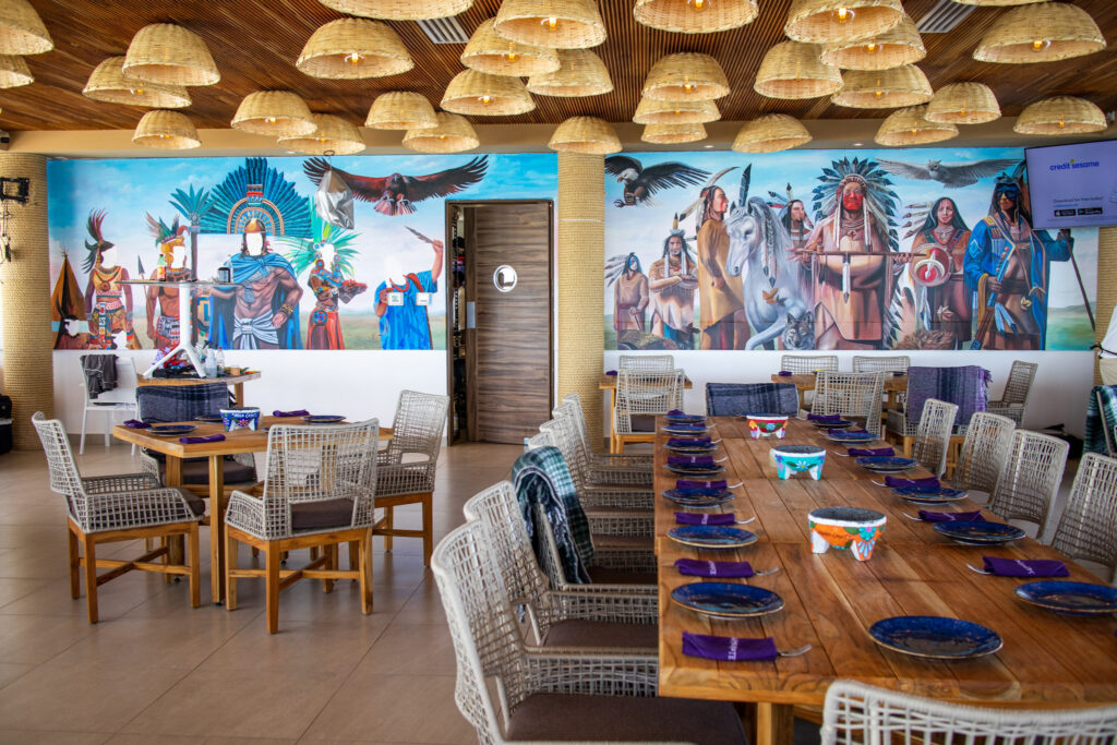 Santo Coyote Restaurant at the Encantame Towers, Craft Mexican Cuisine in Rocky Point, Best Restaurants in Puerto Penasco, Tacos, Cocktails, Octopus, Steak, Ocean Views