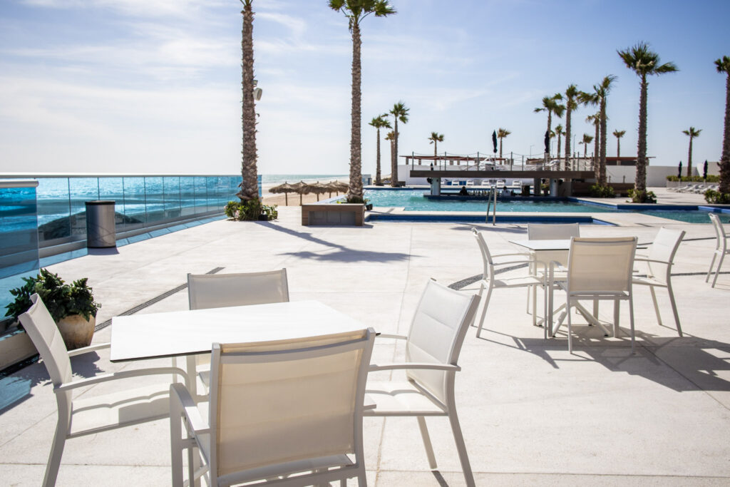 Santo Coyote Restaurant at the Encantame Towers, Craft Mexican Cuisine in Rocky Point, Best Restaurants in Puerto Penasco, Tacos, Cocktails, Octopus, Steak, Ocean Views