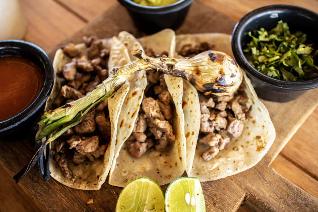 Santo Coyote Restaurant at the Encantame Towers, Craft Mexican Cuisine in Rocky Point, Best Restaurants in Puerto Penasco, Tacos, Cocktails, Octopus, Steak, Ocean Views