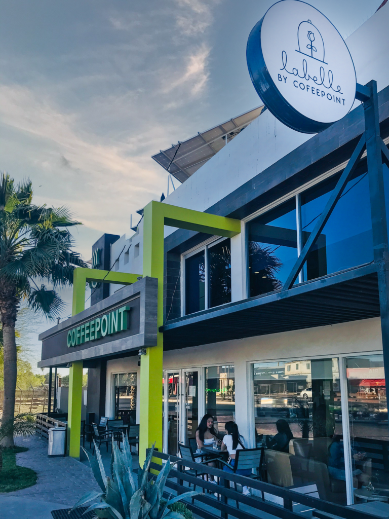 Restaurant Exterior, Breakfast and Brunch Restaurants, Best Breakfast in Rocky Point Mexico, La Belle Restaurant and Cafe
