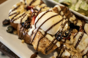 French Toast with various toppings | Breakfast in Puerto Penasco